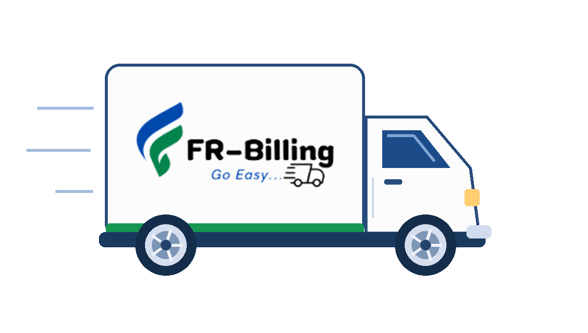 FR-Billing delivery truck in motion